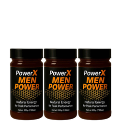 PowerX Men Power Triple Pack – 3 x 200g | Effective Herbs for Quick Ejaculation